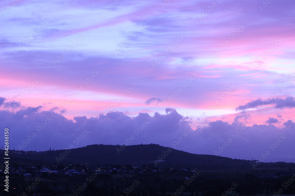 Naklejka premium mysterious sky