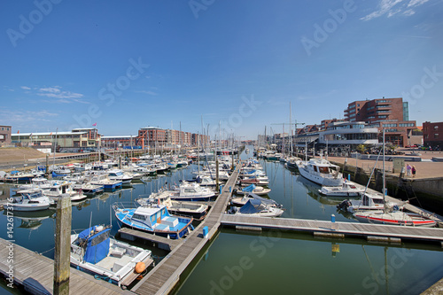 Harbour Scheveningen The Netherlands Panorama