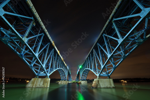 Grand Island Bridges Color