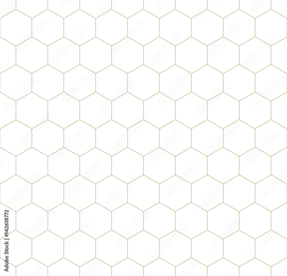 geometric hexagon minimal grid graphic pattern background