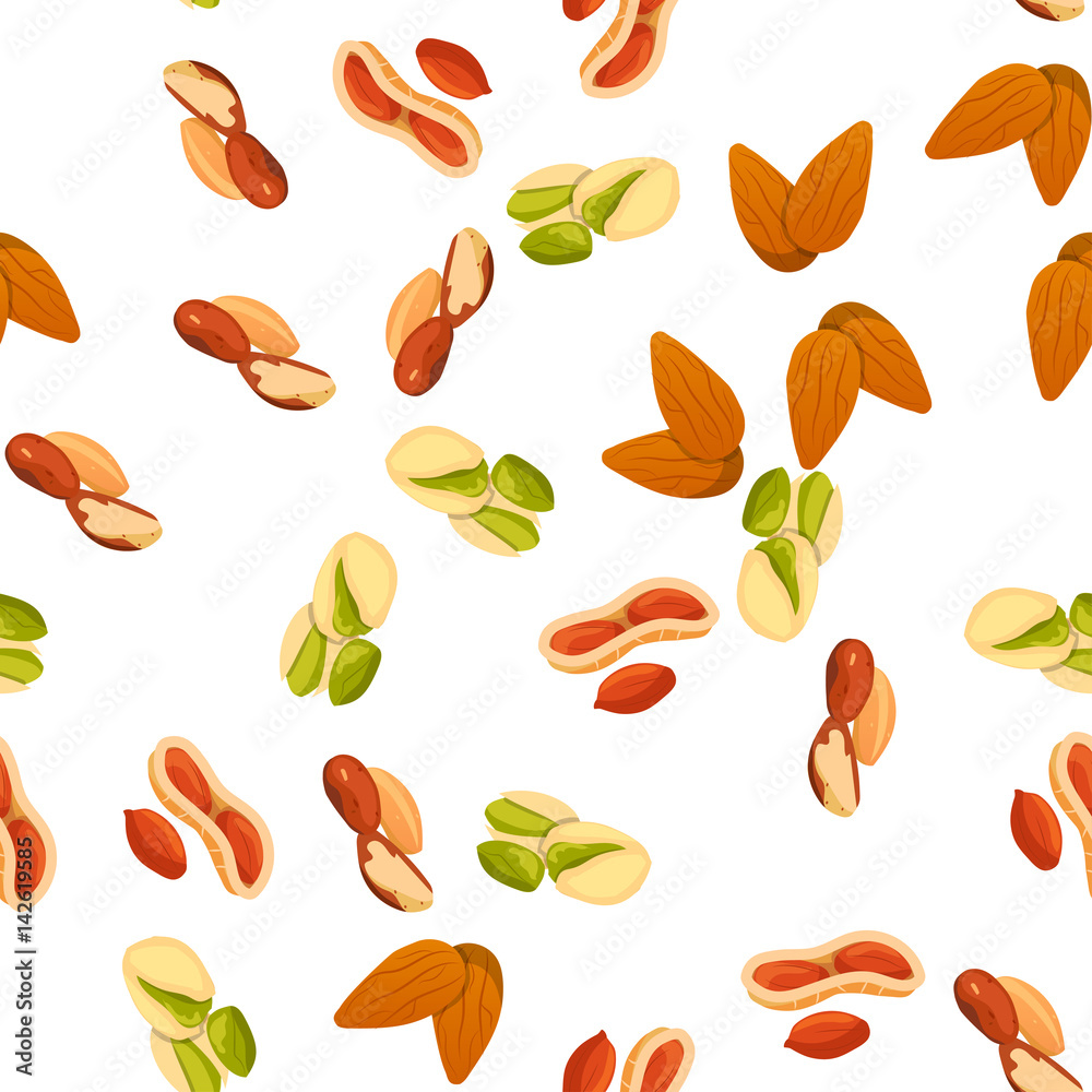 illustration of nuts illustration of nuts