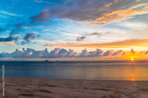sunset beach Sri Lanka © Simon