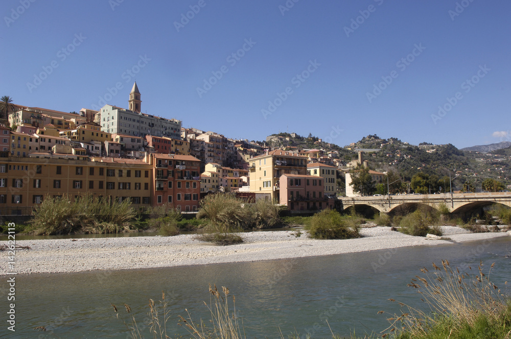 Village of Ventimiglia, Liguria, Italy