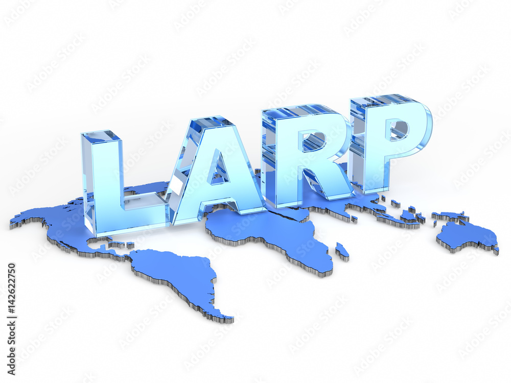 LARP acronym (Live action roleplaying game) Stock Illustration Adobe