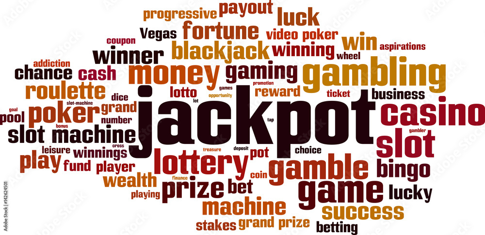 Jackpot word cloud