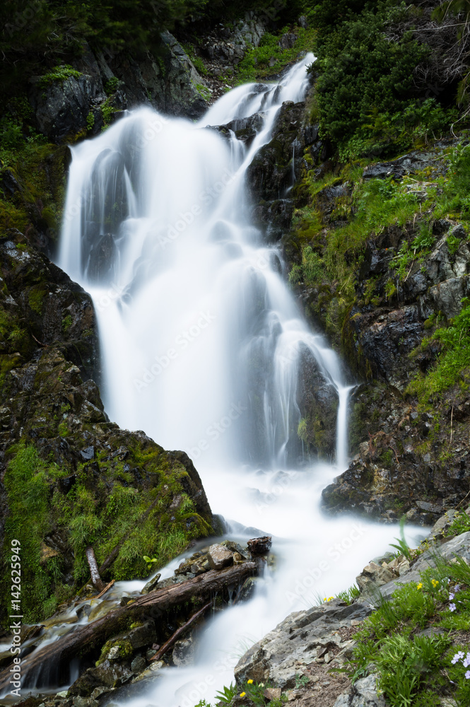 Waterfall in Gifford Pinchot National Forest in Washington Waterfall in Gifford Pinchot National Forest in Washington