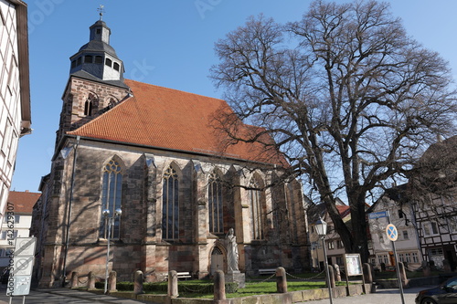 Die Marktkirche von Eschwege photo