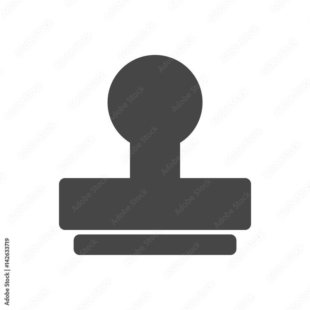 Simple Stamp icon - vector illustration Simple Stamp icon - vector illustration