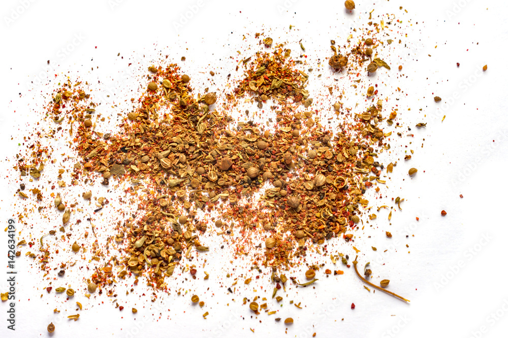 spices isolated