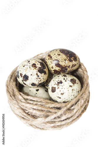 Fotomural Easter quail eggs