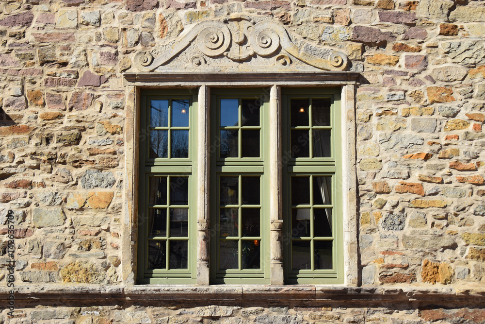 Obraz premium Fenster der Weserrenaissance