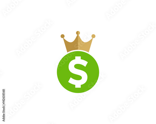 Money King Icon Logo Desing Element