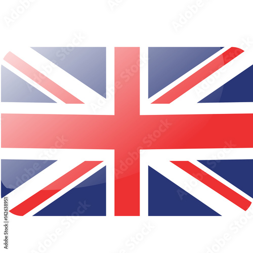 Flag of United Kingdom - vector