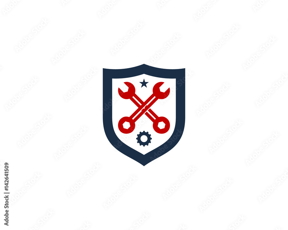Automotive Shield Icon Logo Design Element Automotive Shield Icon Logo Design Element