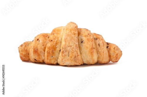 grain Croissant isolated on white background