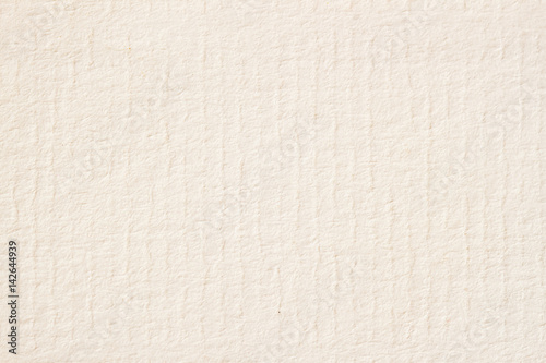 Texture of light cream paper for watercolor and artwork. Modern background, backdrop, substrate, composition use with copy space