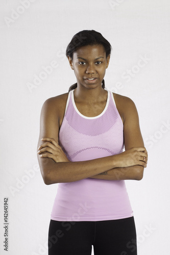 Black woman with arms crossed © Allen Penton