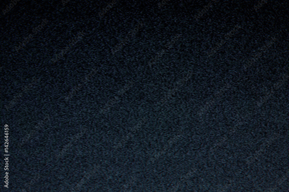 Fototapeta premium Static noise coming from an old analog tv screen, shot in the darkness. Real footage, real moirè.