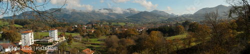 Overview of the valley of Sopuerta in the Encartaciones 