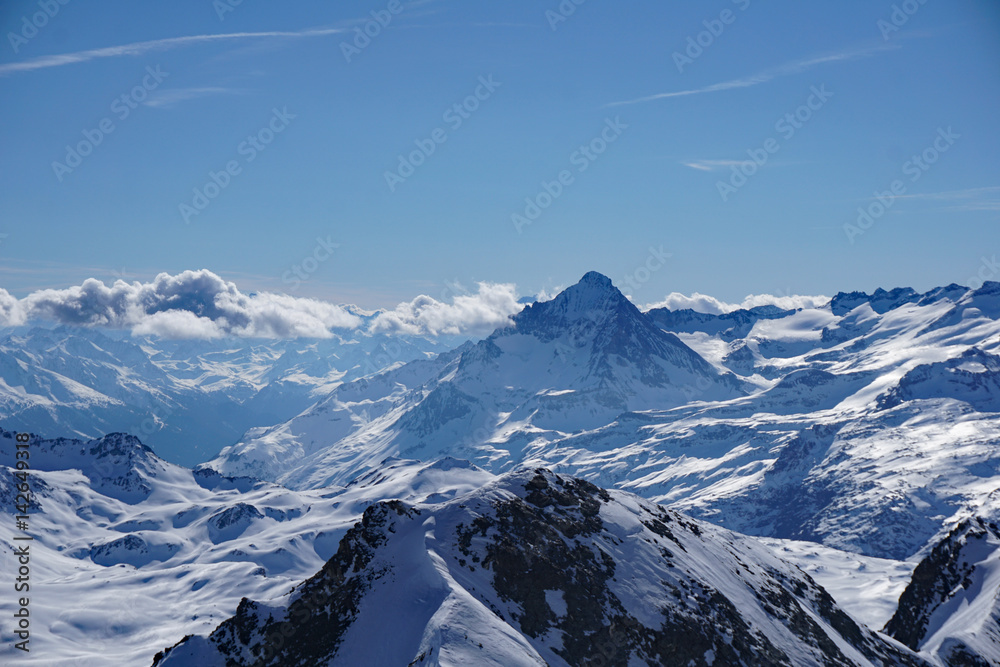 Fototapeta premium Dent Parrachée, France