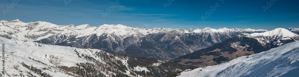 Alpen Winter Panorama