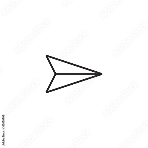send vector icon