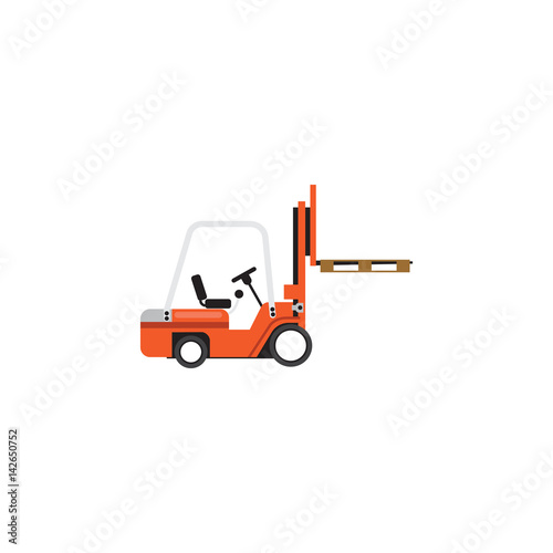 forklift vector icon