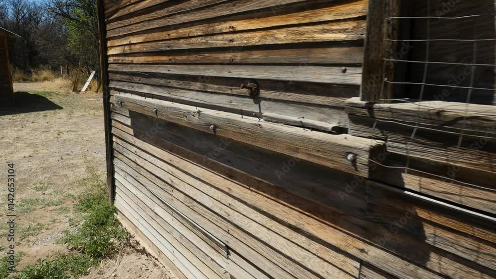 An historic wooden building in the ghost town of Fairbank, Arizona An historic wooden building in the ghost town of Fairbank, Arizona