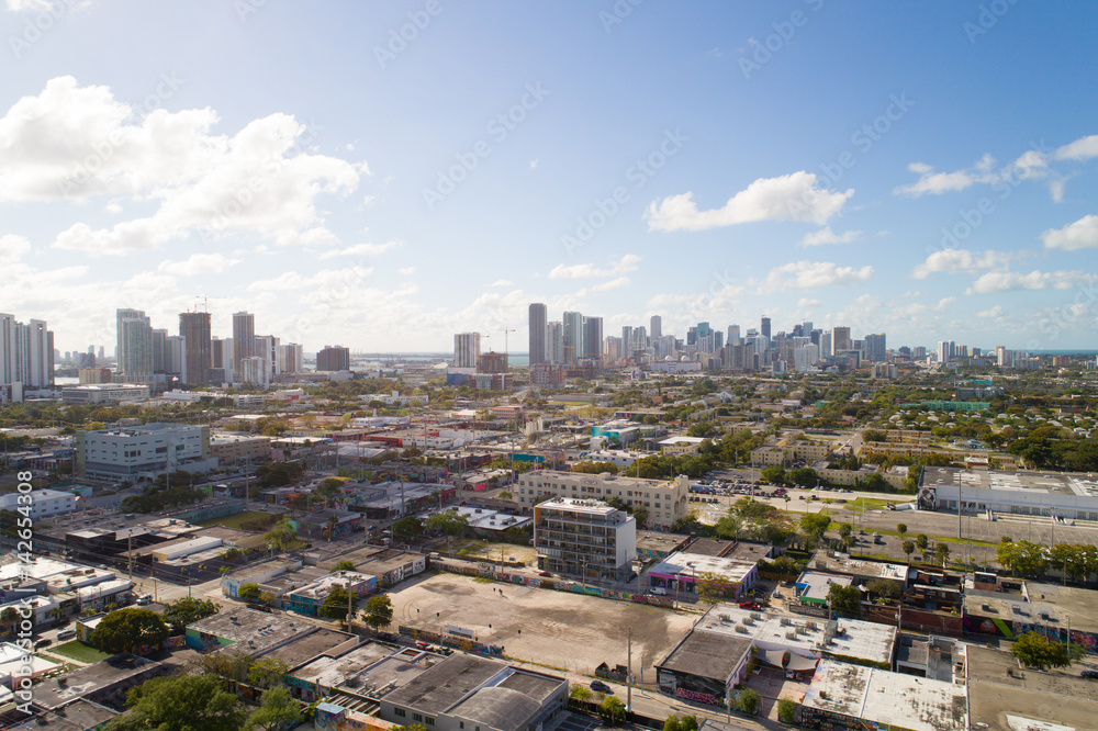 Fototapeta premium Ściany graffiti Wynwood