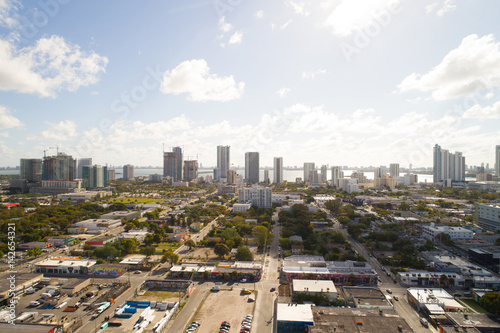 Aerial image of Wynwood Miami photo