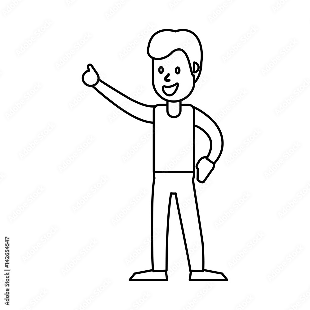 guy dance celebrate funny outline vector illustration eps 10 guy dance celebrate funny outline vector illustration eps 10