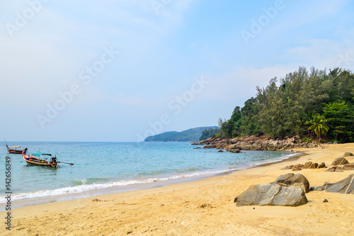 Banana beach - a small beautiful tropical beach