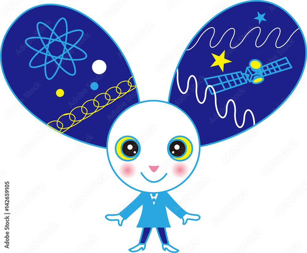 Obraz premium ITキャラクター／ITをイメージしたキャラクター