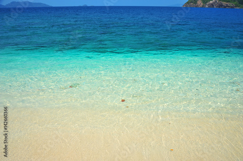 White Sand Beach on Tropical Islands © karinkamon