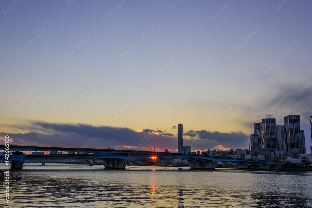 晴海の風景