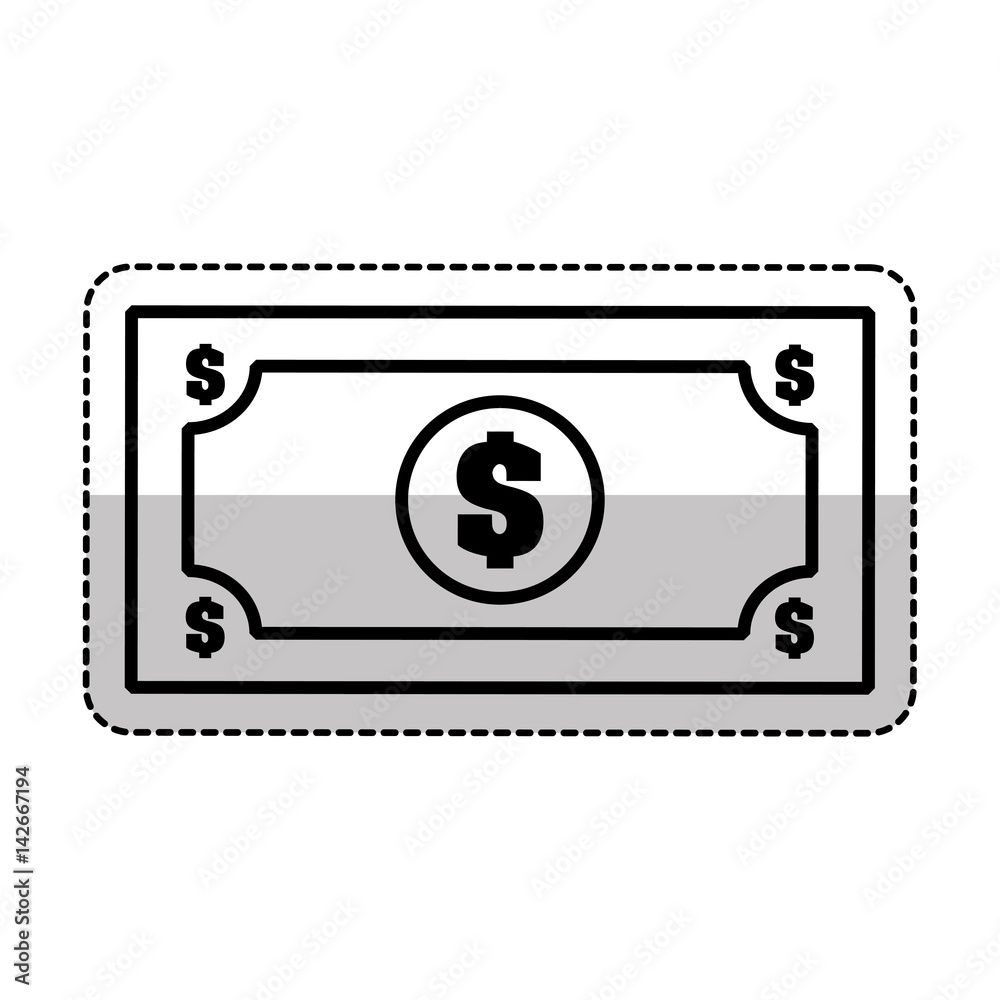 bill money isolated icon vector illustration design bill money isolated icon vector illustration design