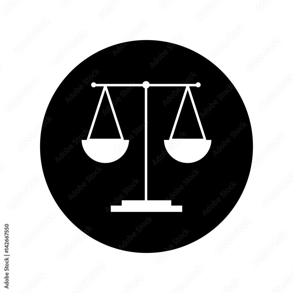 scale justice isolated icon vector illustration design scale justice isolated icon vector illustration design