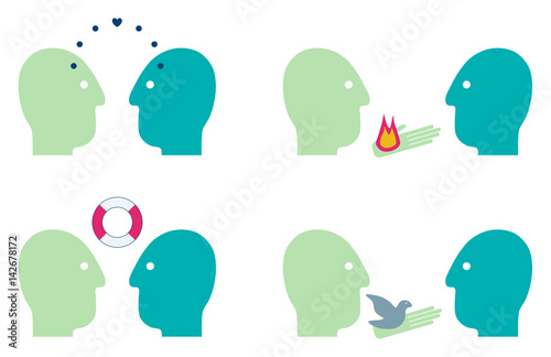 attitude between people