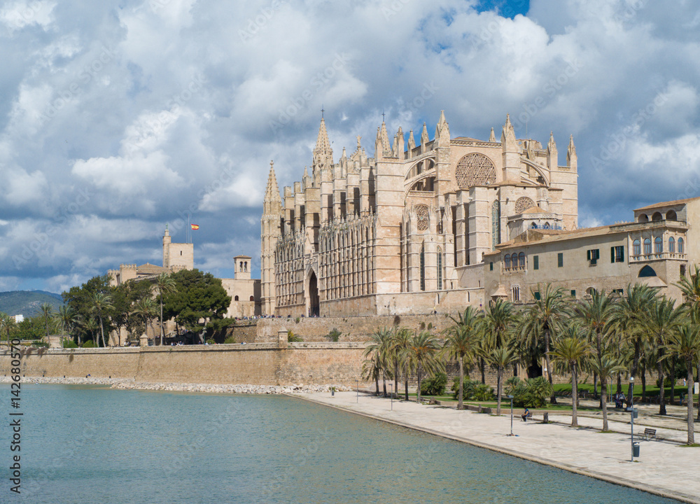 Cathedral La Seu in Palma de Mallorca Cathedral La Seu in Palma de Mallorca