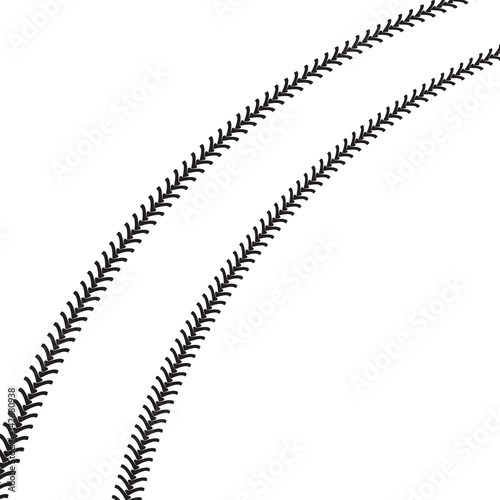 Vector image of a tractor trail on the road