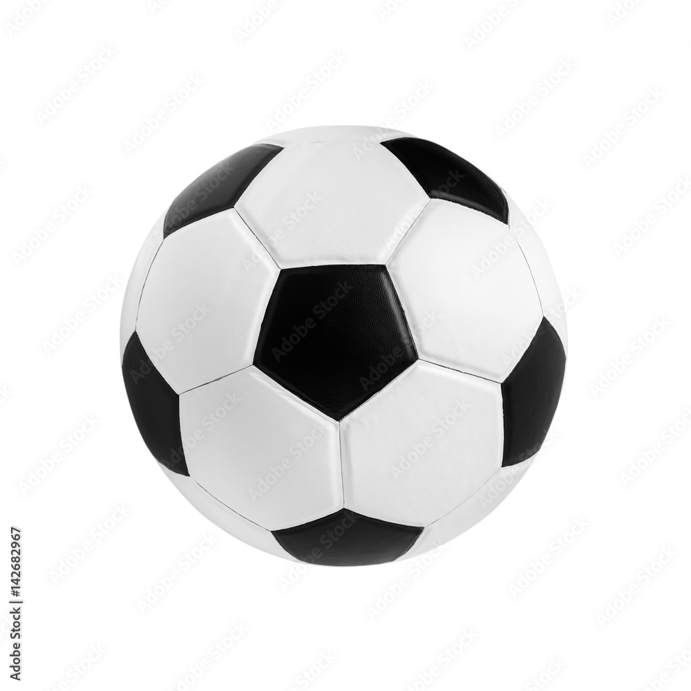 soccer ball closeup image. soccer ball on isolated. soccer ball closeup image. soccer ball on isolated.