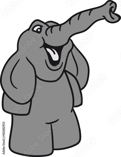 tr  ten r  ssel klein elefant lustig comic cartoon spa   lachen