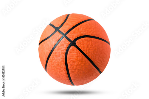 Basketball ball over white background. © FocusStocker