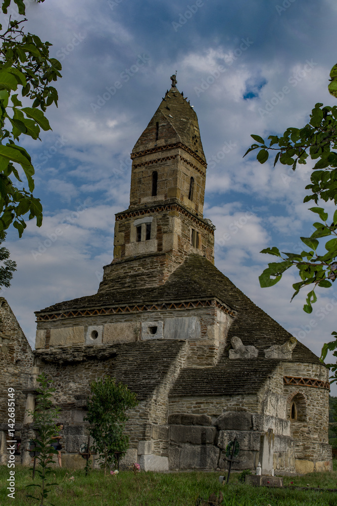 Densus is one of the oldest church in Romania, built in XIII century with the stones from roman fortress Sarmisegetuza