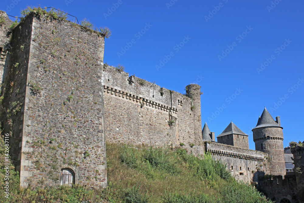 Fougeres castle, France