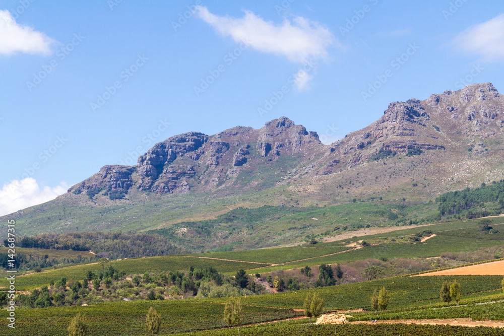 South African mountain view