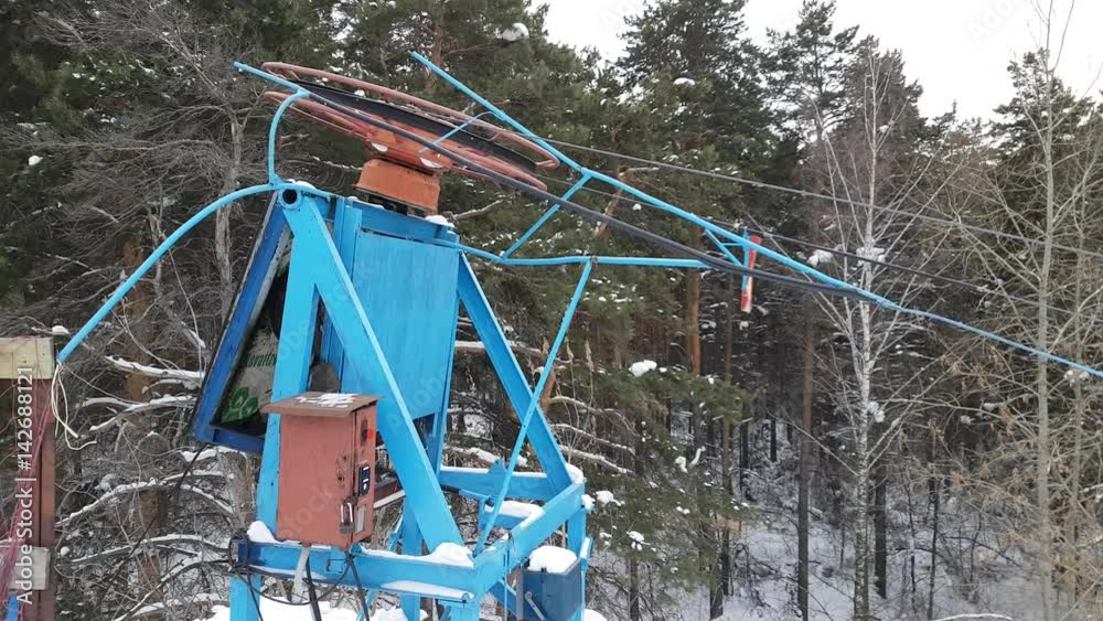 Drag lift, ski lift, twisting mechanism lifts around Drag lift, ski lift, twisting mechanism lifts around