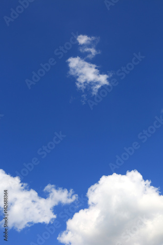 Billede på lærred nubes cielo azul U84A0453-f17