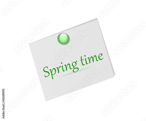 spring time. Eps
