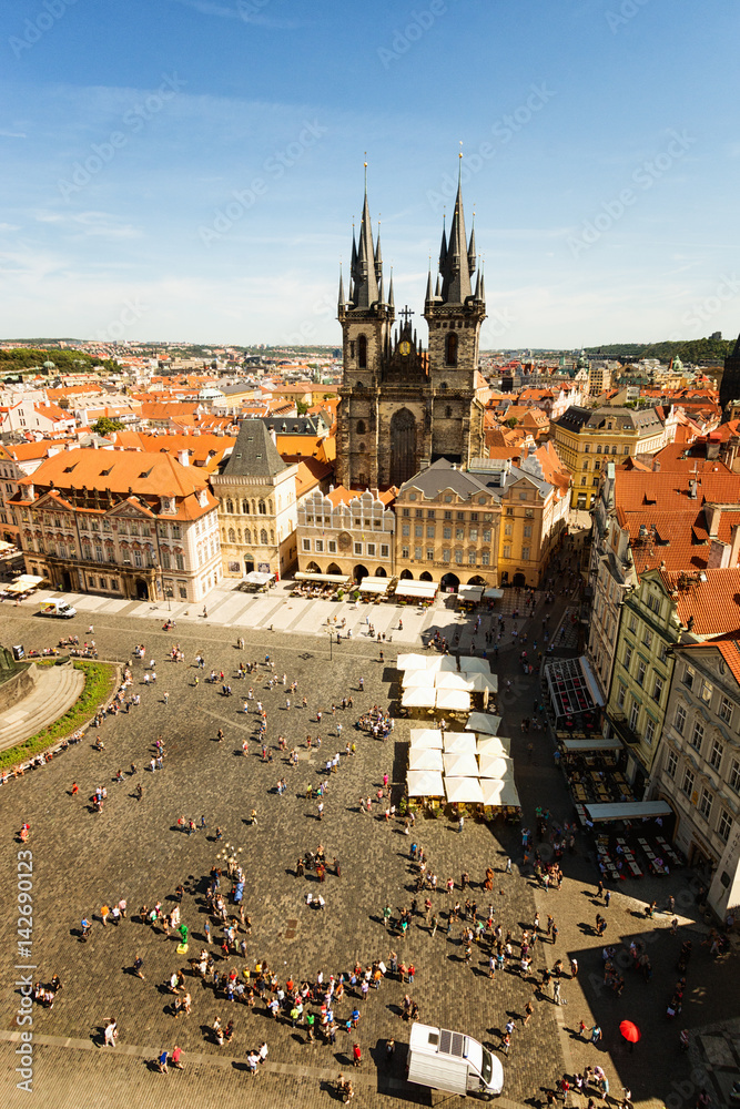 Fototapeta premium Prague cityscape